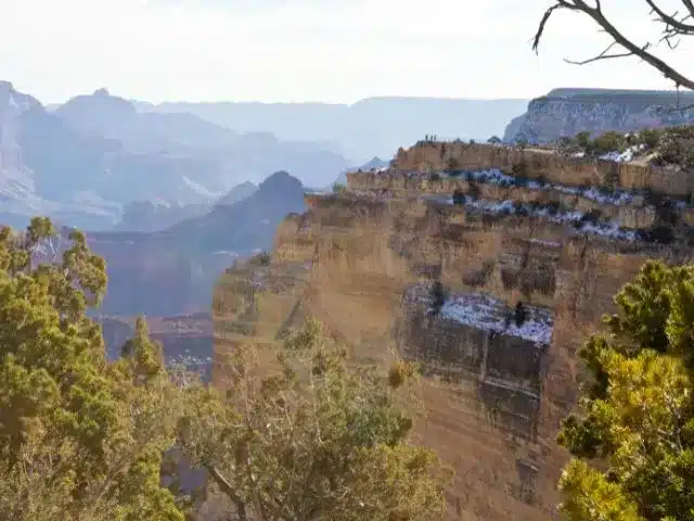 Cliff wall at Grand Canyon National Park