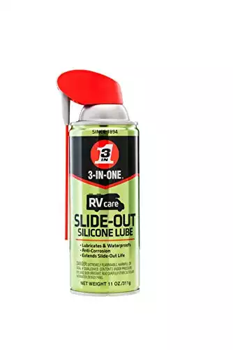 RV Slide-Out Silicone Lube