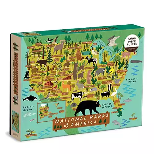 National Parks of America Jigsaw Puzzle