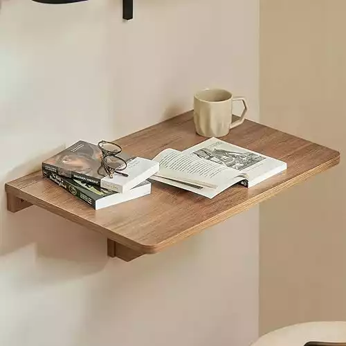 Wall-Mounted Drop-Leaf Table