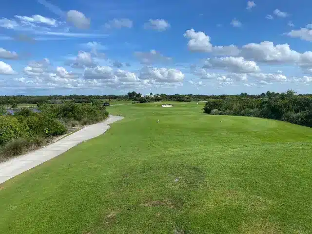 Fairway at Osprey Golf Course in Boca Raton Florida